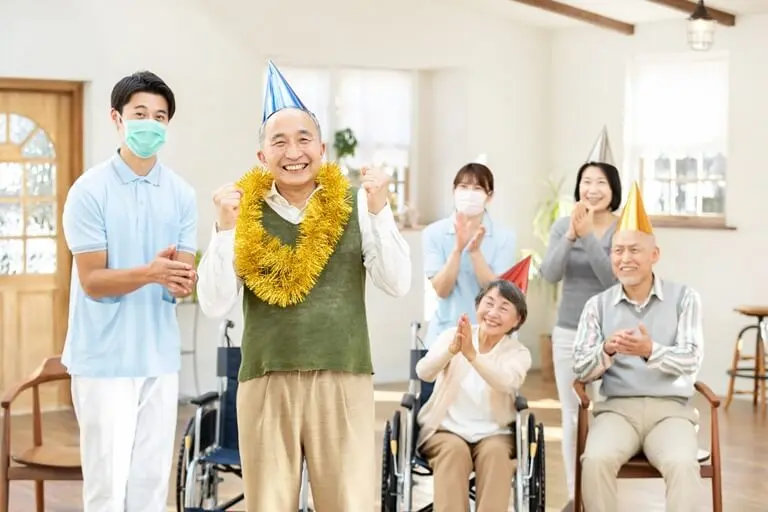 楽しい暮らしの様子