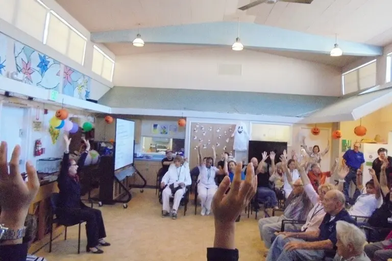 北米海外研修での施設見学