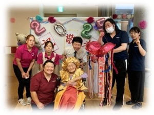 敬老会 集合写真