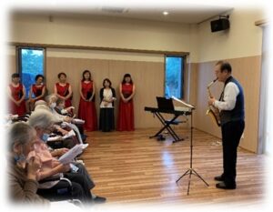 慰問訪問写真４